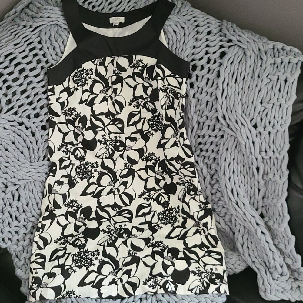 Loft Floral Pattern Dress